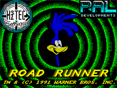 Road Runner and Wile E. Coyote - Screenshot - Game Title Image