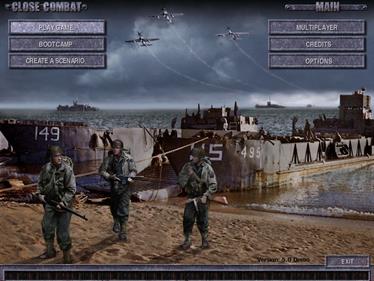 Close Combat: Invasion: Normandy: Utah Beach to Cherbourg - Screenshot - Game Select Image