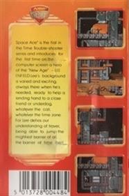 Space Ace - Box - Back Image