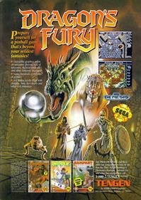 Dragon's Fury - Advertisement Flyer - Front Image