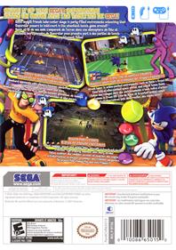 SEGA Superstars Tennis - Box - Back Image