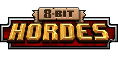 8-Bit Hordes - Clear Logo Image