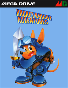 Rocket Knight Adventures - Fanart - Box - Front Image