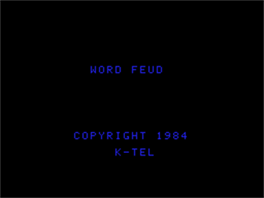 Word Feud - Screenshot - Game Title Image