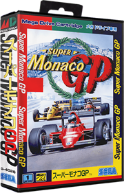 Super Monaco GP - Box - 3D Image