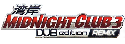 Midnight Club 3: DUB Edition Remix - Clear Logo Image
