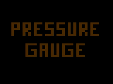 Pressure Gauge - Screenshot - Game Title Image