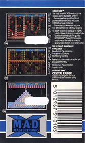 Rockford: The Arcade Game - Box - Back Image