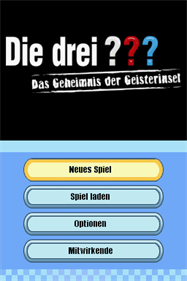 Die drei ??? Das Geheimnis der Geisterinsel - Screenshot - Game Select Image