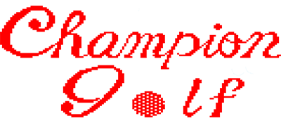 Champion Golf Images - LaunchBox Games Database