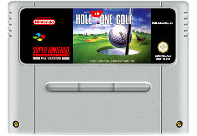 HAL's Hole in One Golf - Fanart - Cart - Front