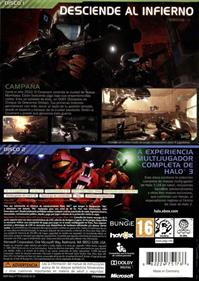 Halo 3: ODST - Box - Back Image