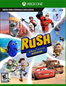 Rush: A Disney Pixar Adventure - Box - Front Image