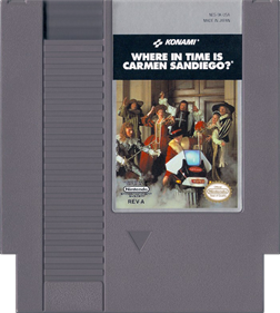 Where in Time Is Carmen Sandiego? - Cart - Front Image