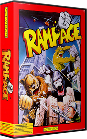 Rampage (North American Version) - Box - 3D Image