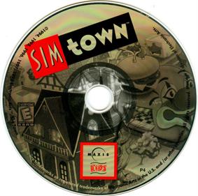 SimTown: The Town You Build Yourself! - Disc Image