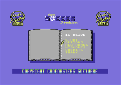 4 Soccer Simulators - Screenshot - Game Select Image