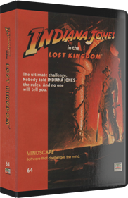 Indiana Jones in the Lost Kingdom - Box - 3D Image