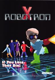 Robotron X - Advertisement Flyer - Front Image
