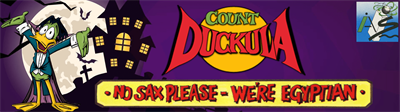 Count Duckula in No Sax Please: We're Egyptian - Banner Image