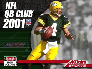 NFL QB Club 2001 - Screenshot - Game Title Image