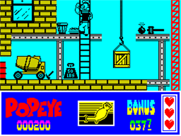 Popeye 2 - Screenshot - Gameplay Image