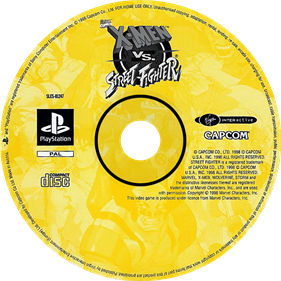 X-Men vs. Street Fighter - Disc Image