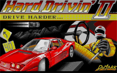 Hard Drivin' II: Drive Harder - Screenshot - Game Title Image