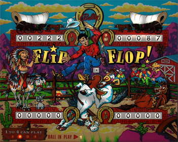 Flip Flop - Arcade - Marquee Image