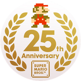 Super Mario Bros. 25th Anniversary Edition - Clear Logo Image