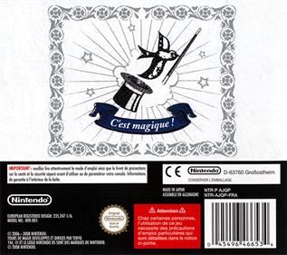 Master of Illusion - Box - Back Image