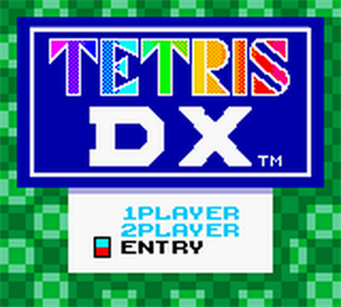 Tetris DX - Screenshot - Game Title Image