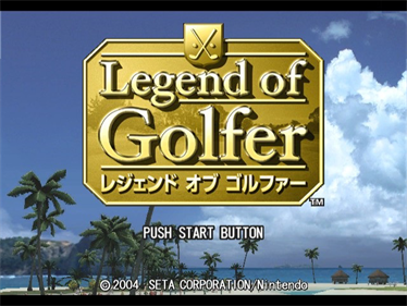 Legend of Golfer - Screenshot - Game Title Image
