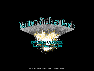 Patton Strikes Back: The Battle of the Bulge - Screenshot - Game Title Image