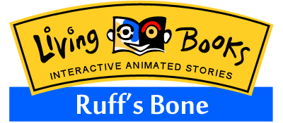 Living Books: Ruff's Bone - Clear Logo Image