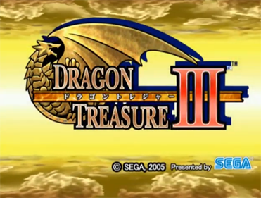 Dragon Treasure III - Screenshot - Game Title Image