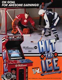Hit the Ice - Advertisement Flyer - Front Image