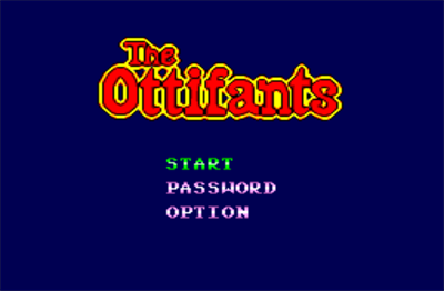 The Ottifants - Screenshot - Game Title Image