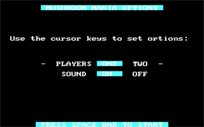 Mushroom Mania - Screenshot - Game Select Image