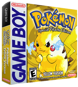Pokémon Yellow Version: Special Pikachu Edition - Box - 3D Image
