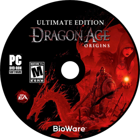 Dragon Age: Origins: Ultimate Edition - Fanart - Disc Image