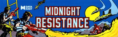 Midnight Resistance - Arcade - Marquee Image