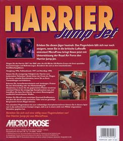 Harrier Jump Jet - Box - Back Image