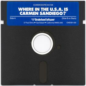 Where in the U.S.A. is Carmen Sandiego? - Disc Image