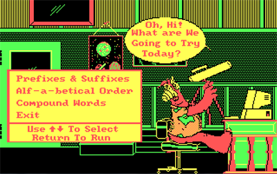 ALF's World of Words - Screenshot - Game Select Image