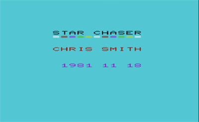 Star Chaser - Screenshot - Game Title Image