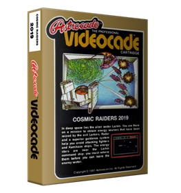 Cosmic Raiders - Box - 3D Image