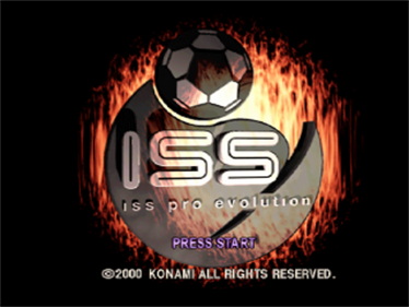 ISS Pro Evolution - Screenshot - Game Title Image
