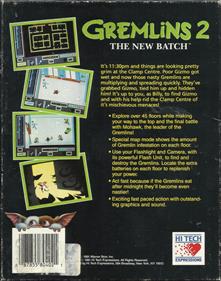 Gremlins 2: The New Batch (1991) - Box - Back Image