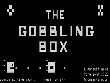 The Gobbling Box - Screenshot - Game Title Image